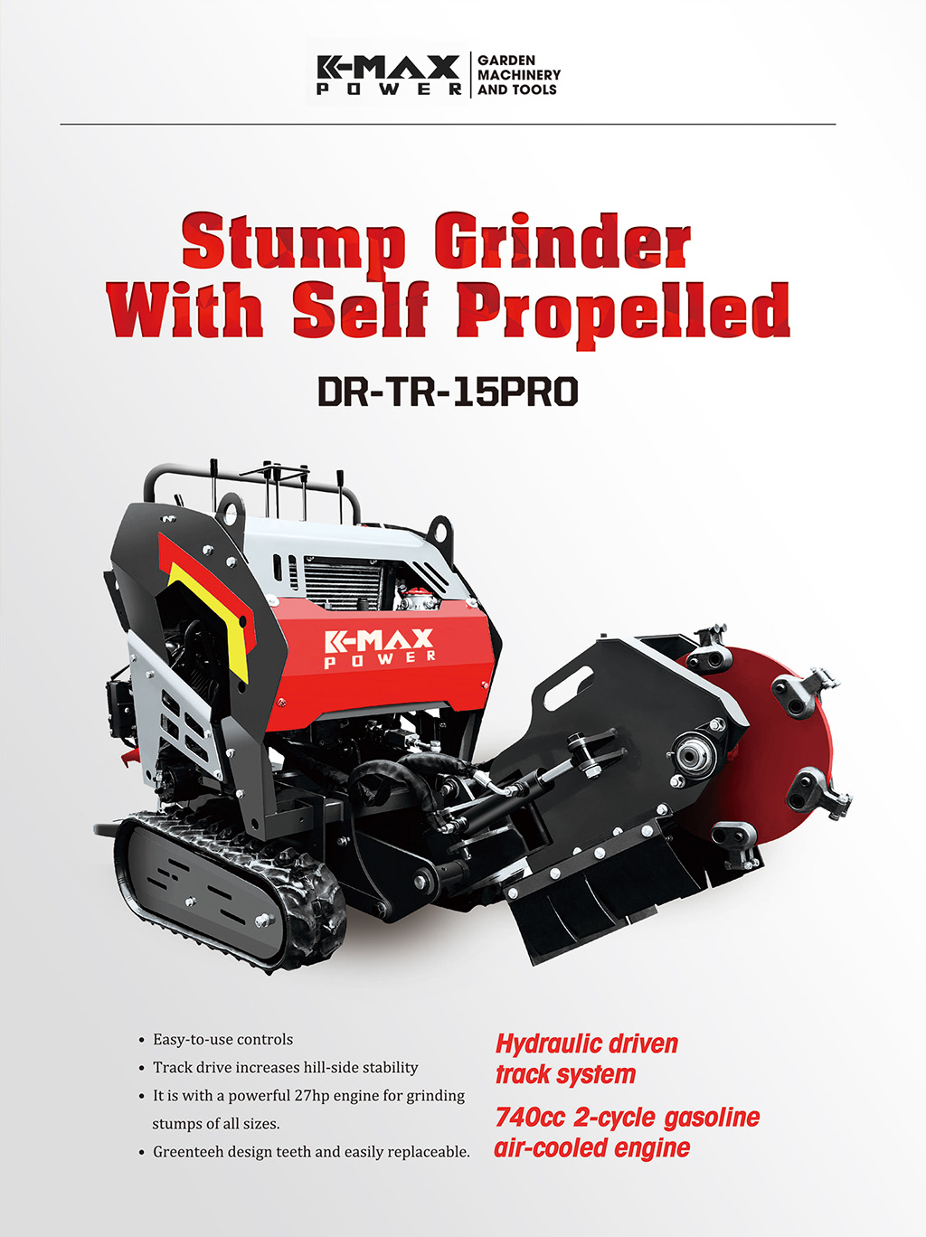 semovente smerigliatrice per ceppi